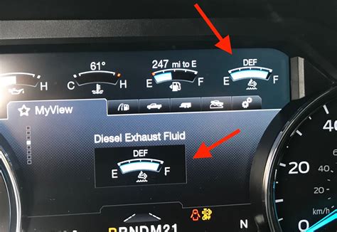 It's important to note that not all OEMs follow this method. . Which vehicles do not have a def level gauge but gives a dash message fedex